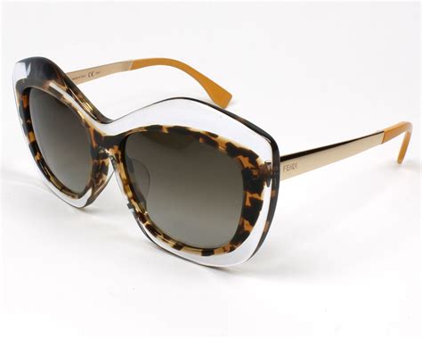 Fendi Sunglasses 0029/F/S 07NQ Crystal 56